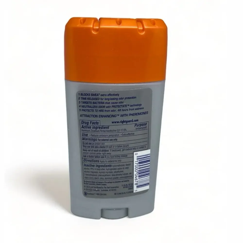 NEW Right Guard Total Defense 5 Power Stripe MAGNETIC Antiperspirant Deodorant